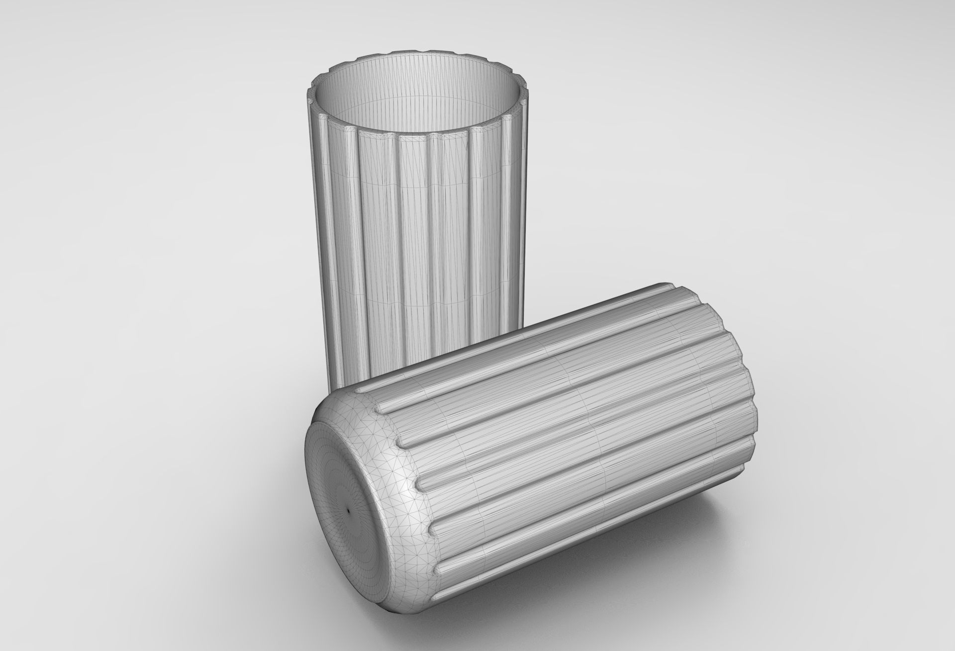 Lyngby Vase Low-poly 3D model_6