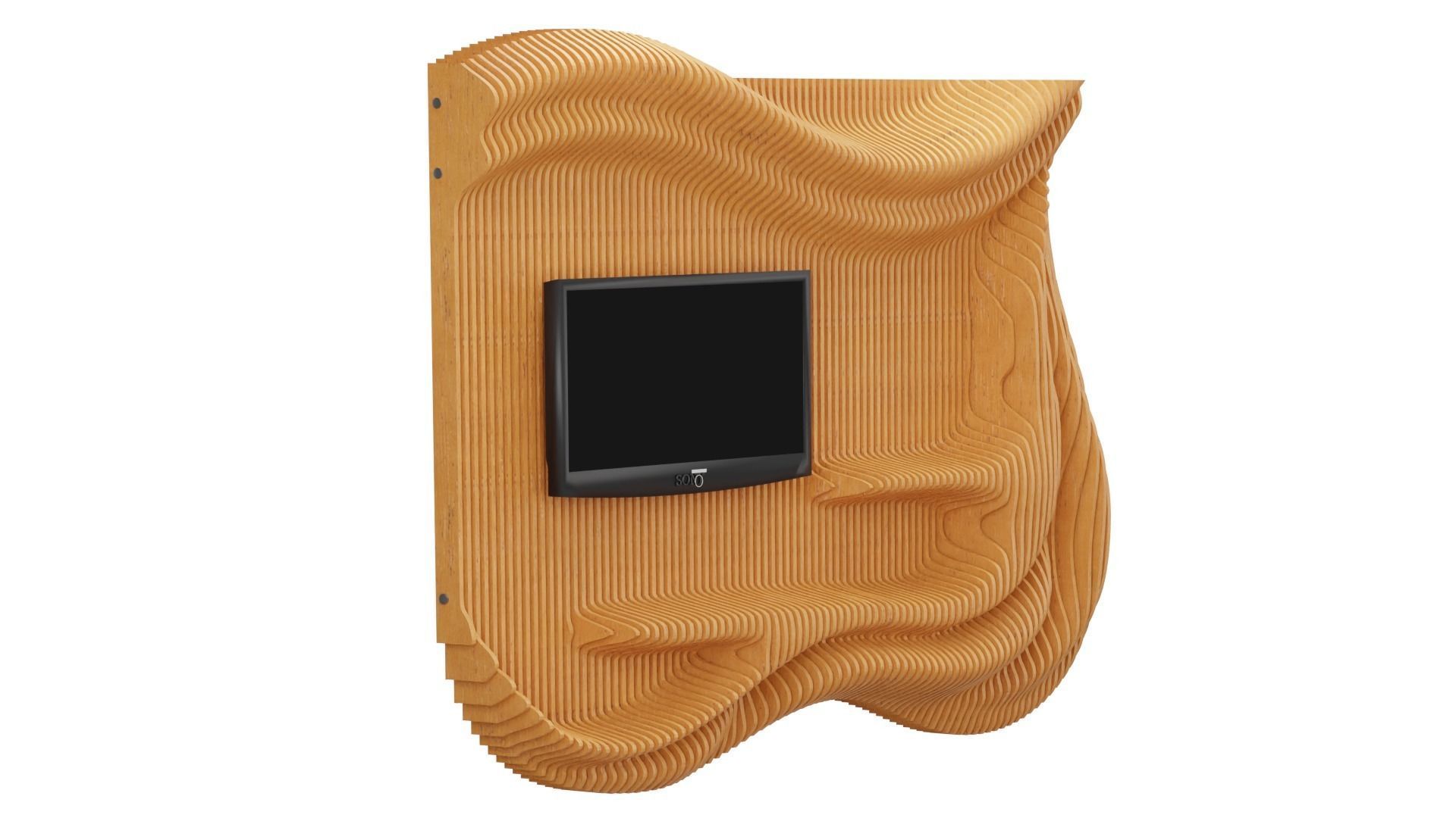 Parametric TV 3D model 17  3D model_3