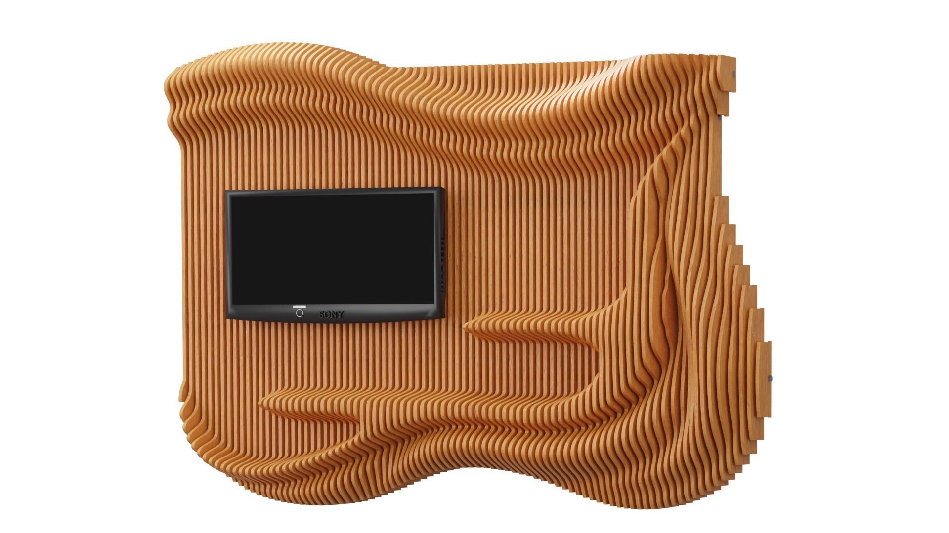 Parametric TV 3D model 17  3D model_1