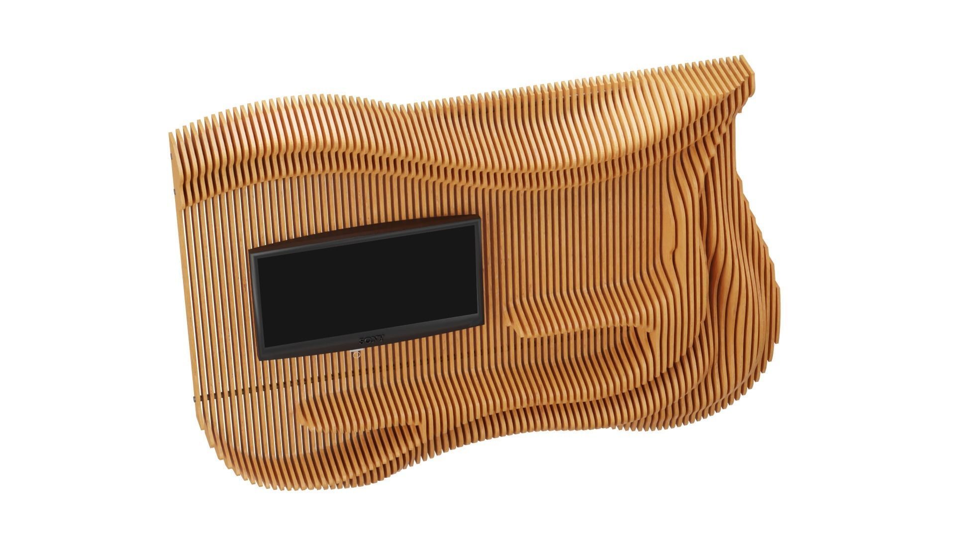 Parametric TV 3D model 17  3D model_4