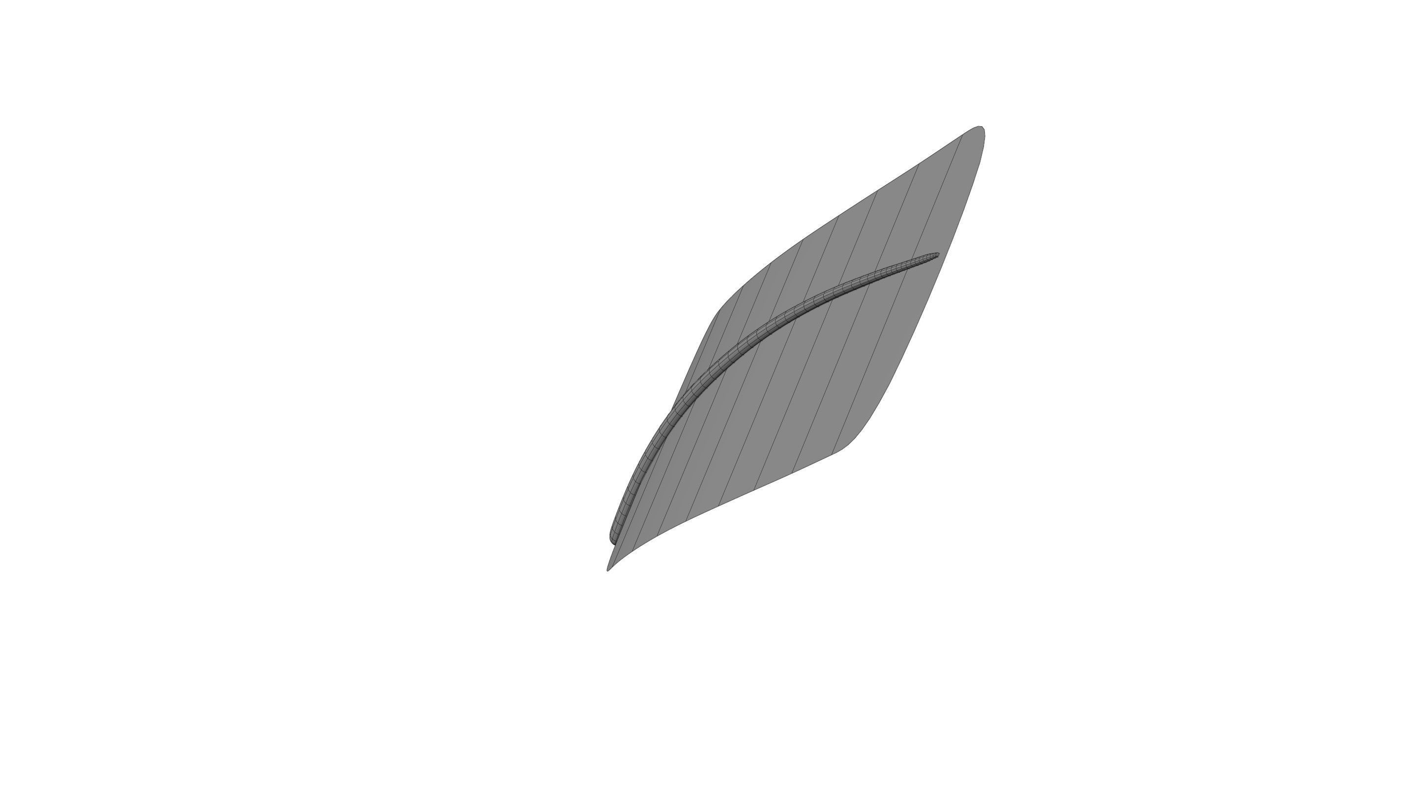 Crow Feather 3D model_26