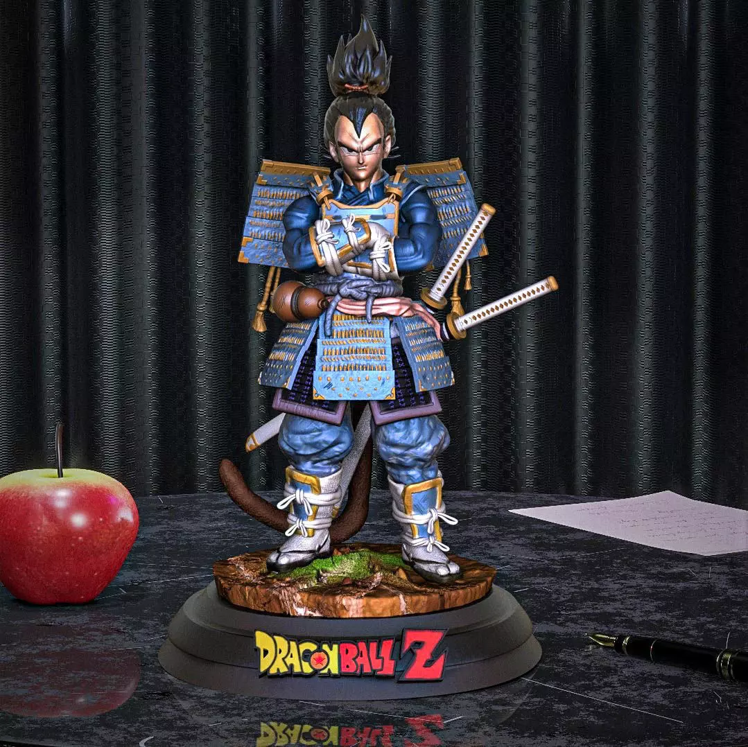 Samurai Vegeta 3D print model_0