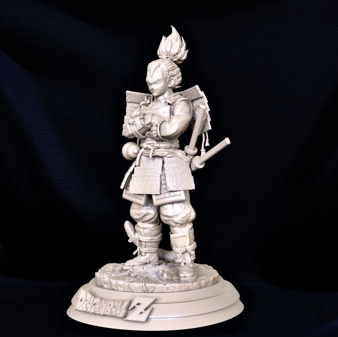 Samurai Vegeta 3D print model_2