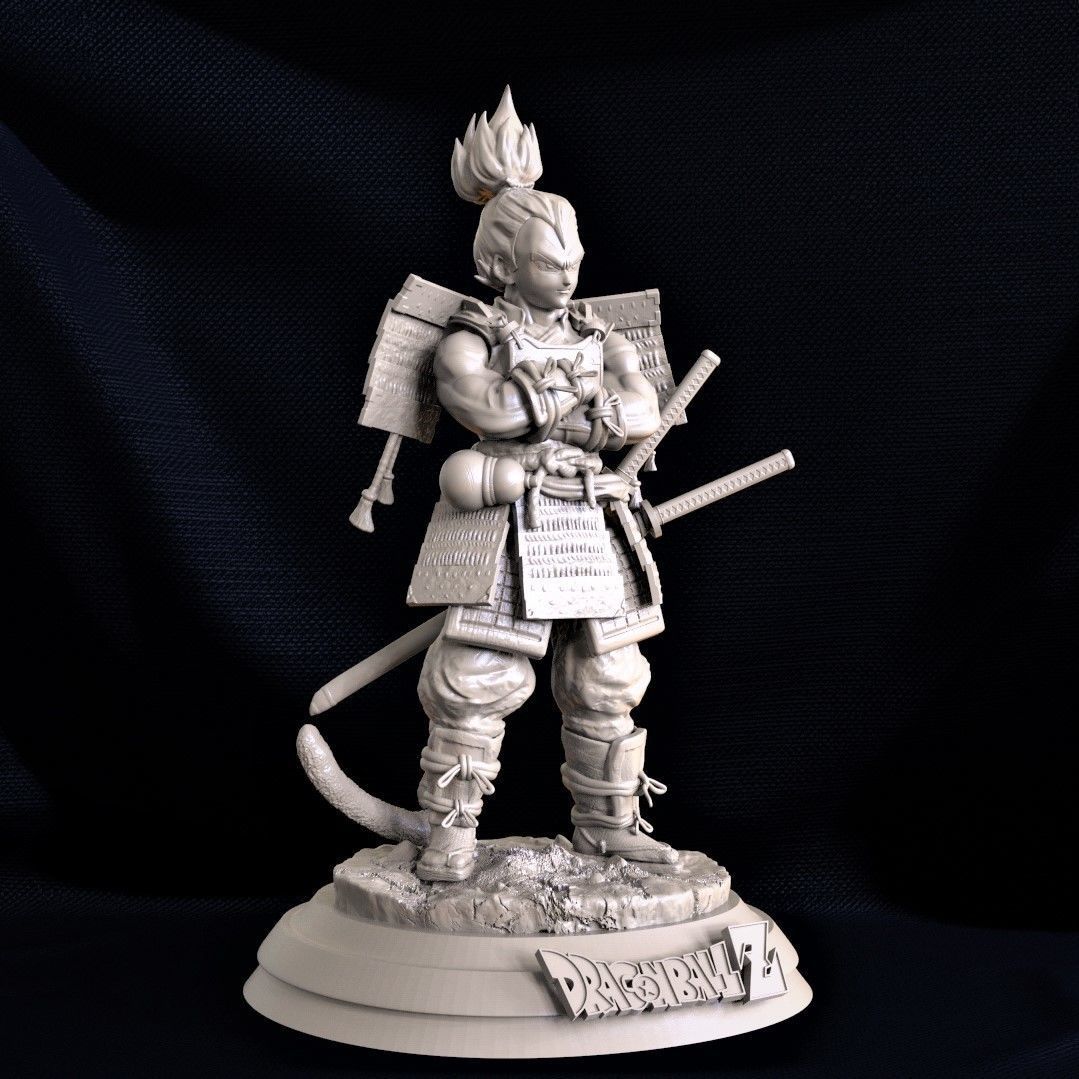 Samurai Vegeta 3D print model_4