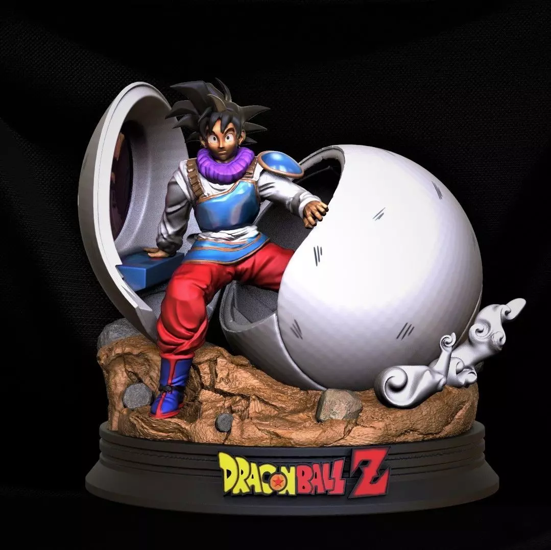  Goku Yardrat  3D print model_0