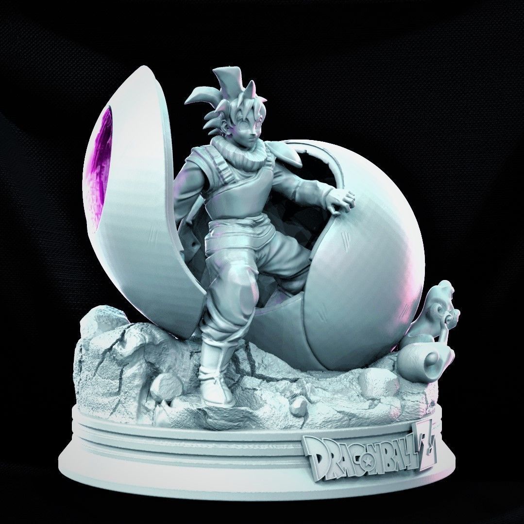  Goku Yardrat  3D print model_5