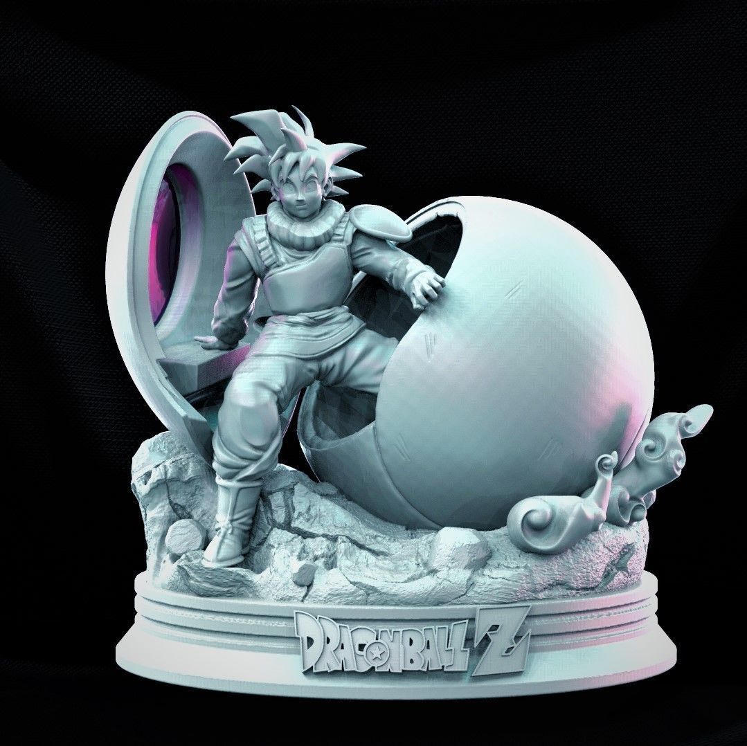  Goku Yardrat  3D print model_1