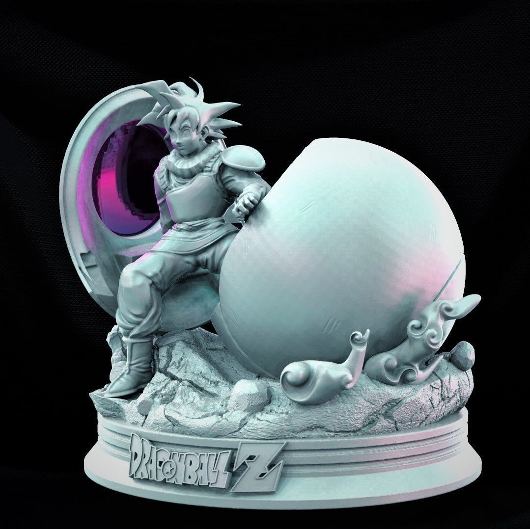  Goku Yardrat  3D print model_2