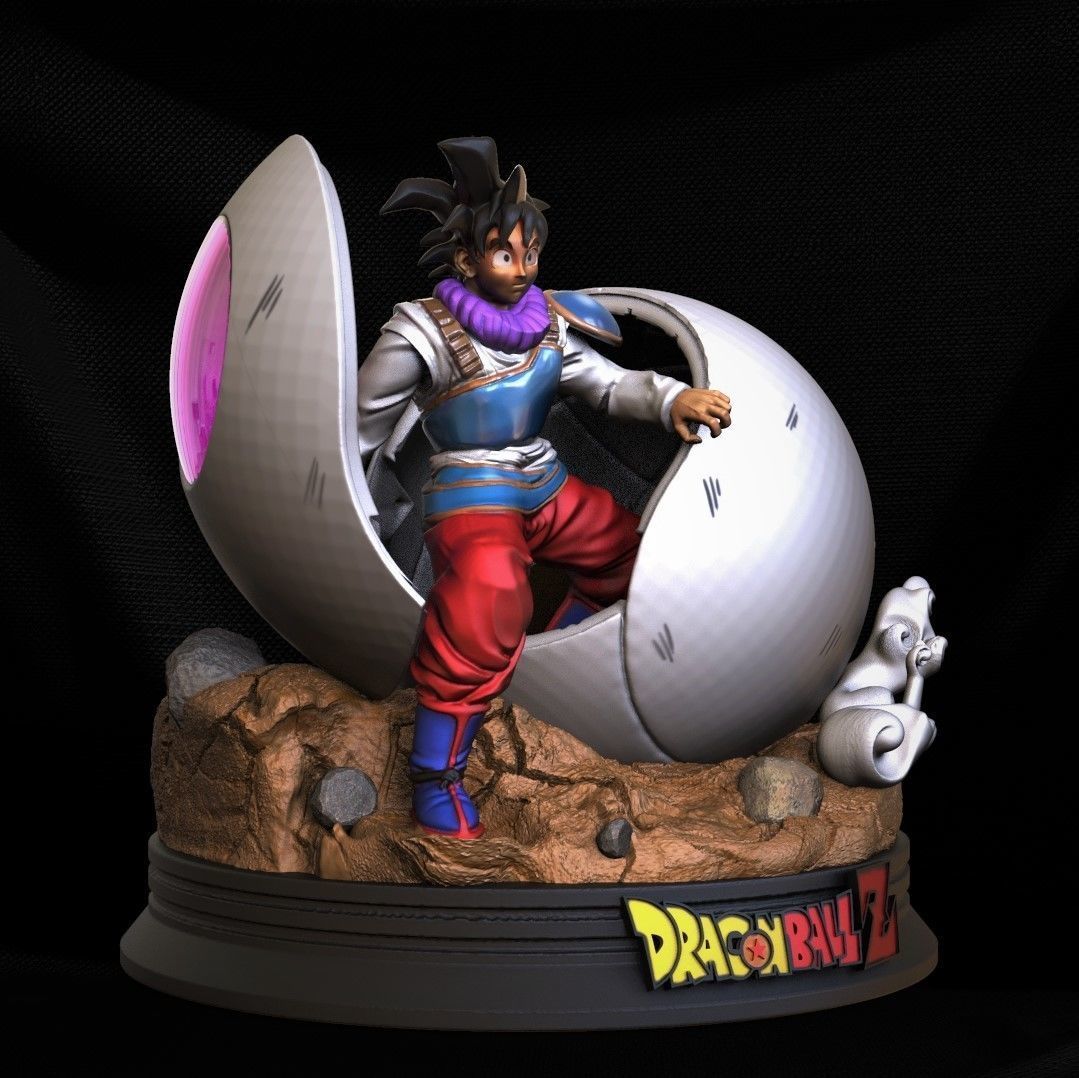  Goku Yardrat  3D print model_6