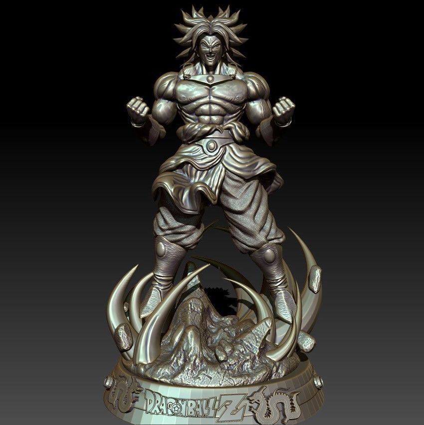 Broly SSJ 2 3D print model_8