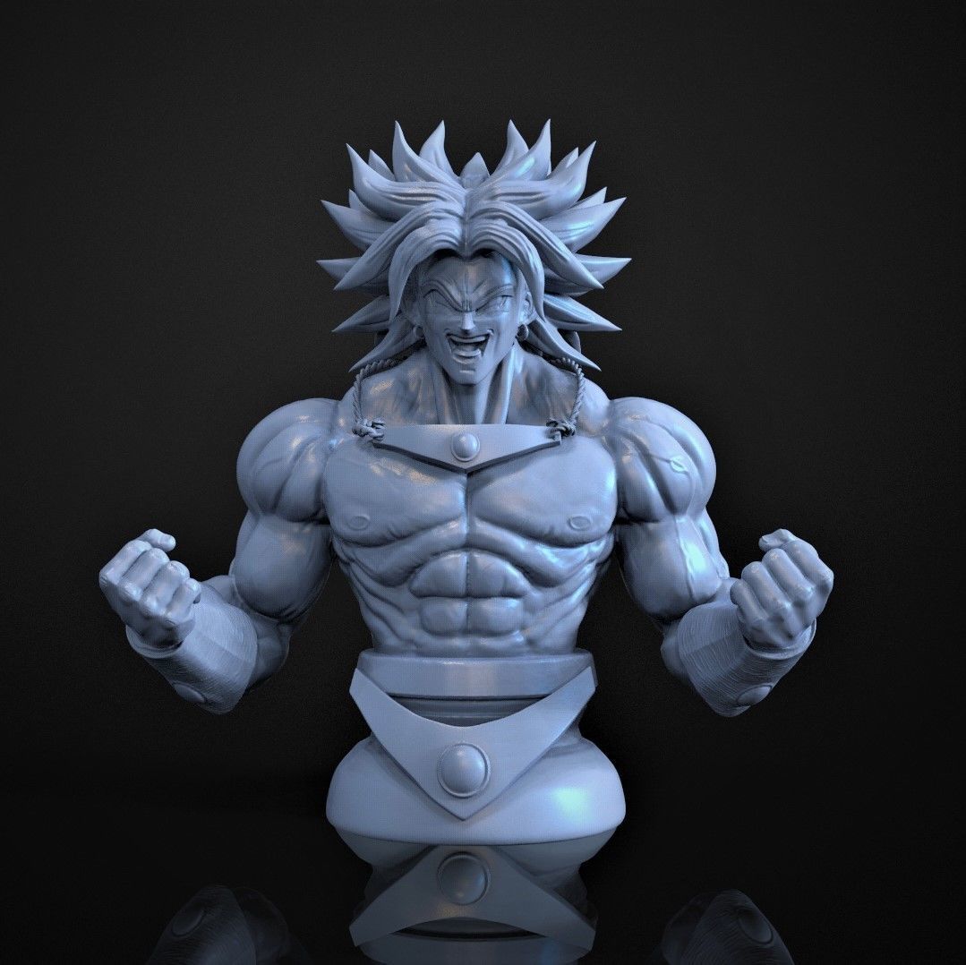 Broly SSJ 2 3D print model_11