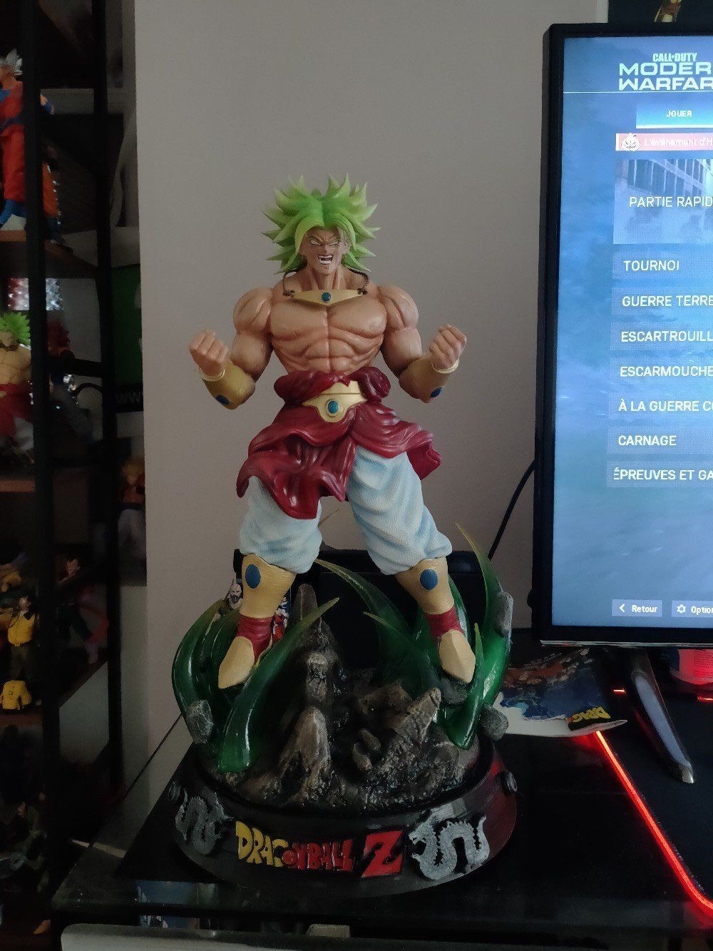 Broly SSJ 2 3D print model_2