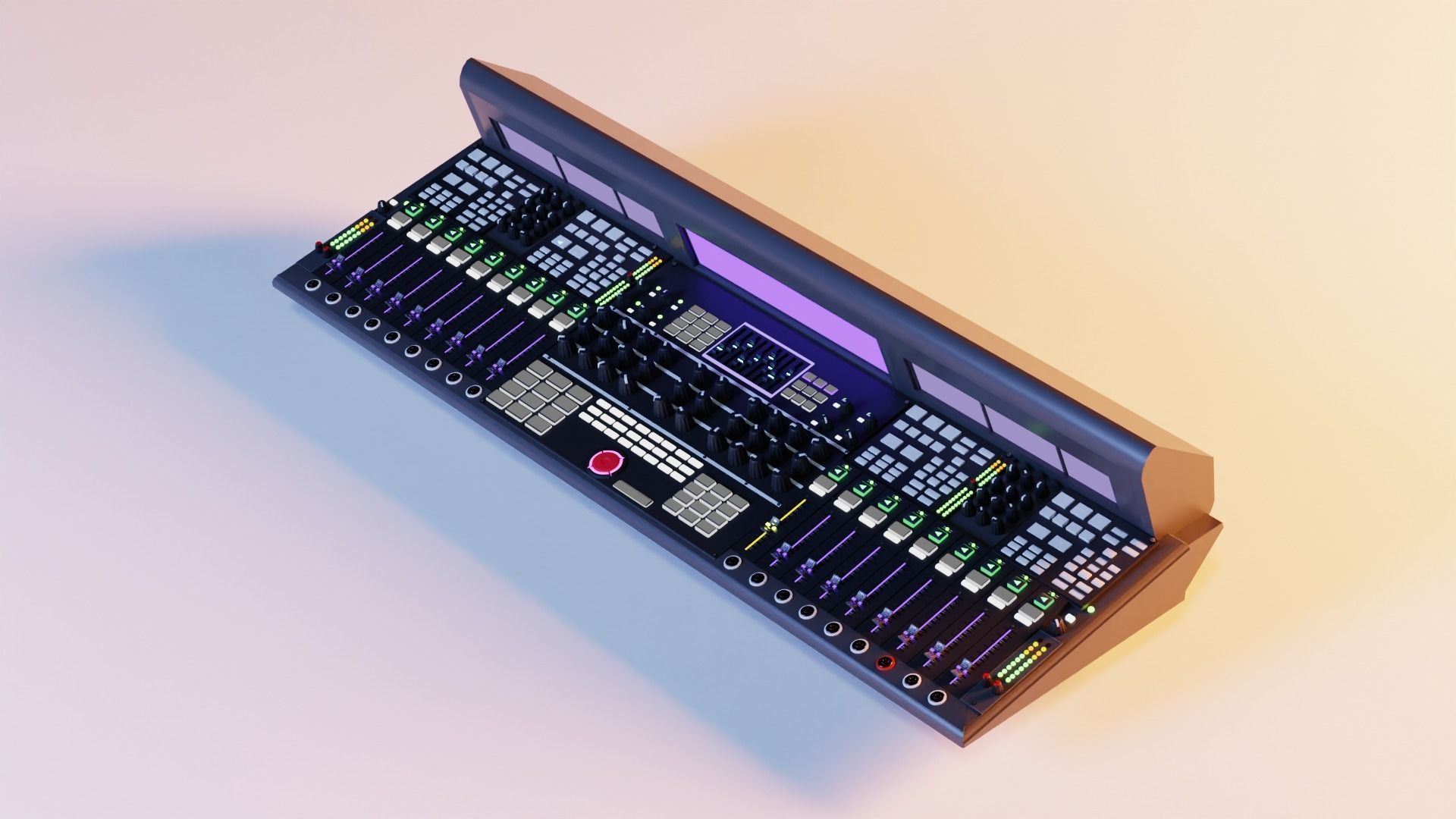 DJ Mixer Table 3D model CGTrader