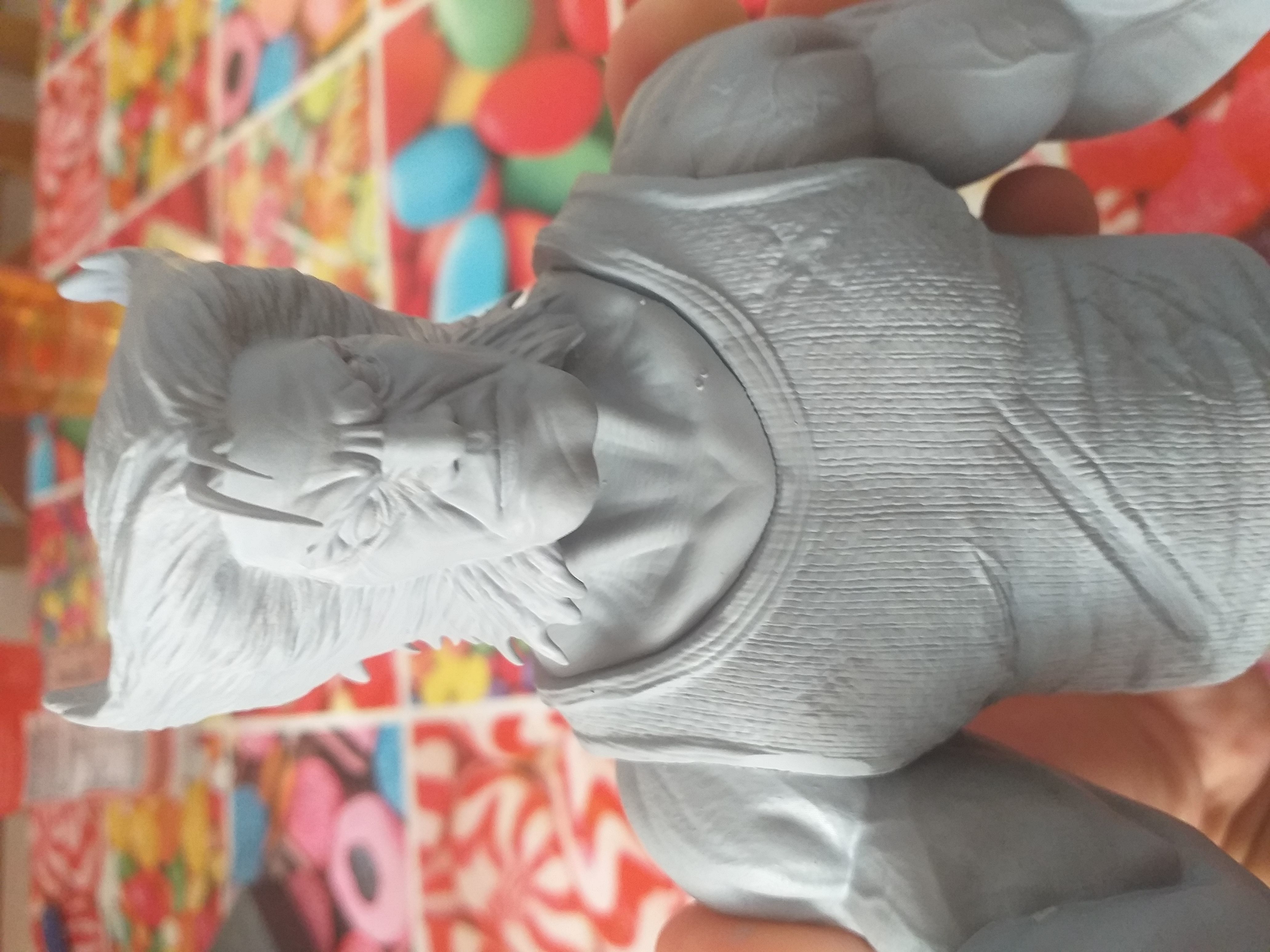 Logan wolverine statue 3D print model_10