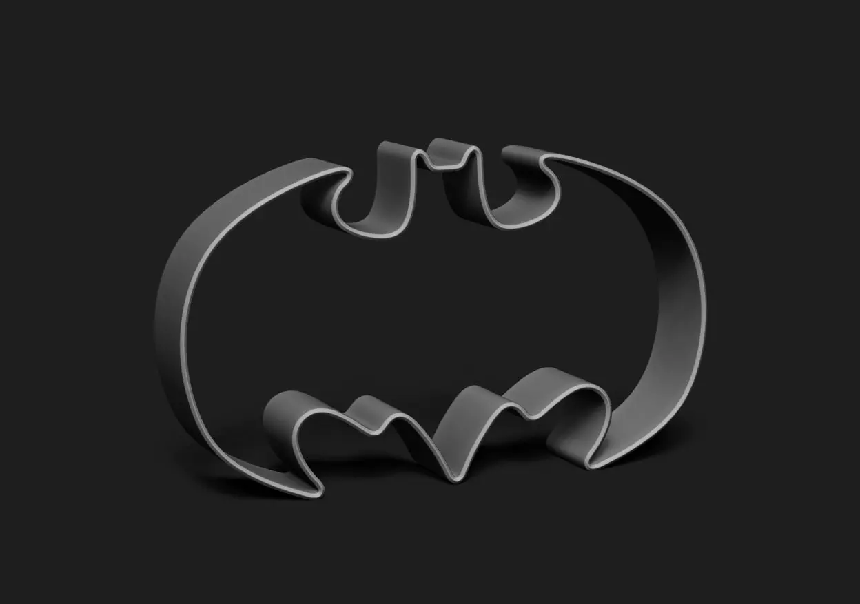 Batman cookie cutter FREE Free 3D print model