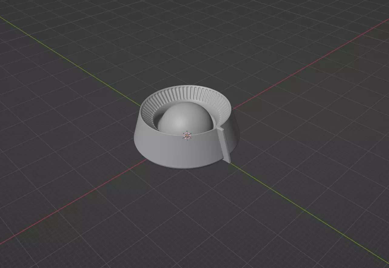 1950 Sears Homart Window Fan Knob Replacement Free 3D print model_0