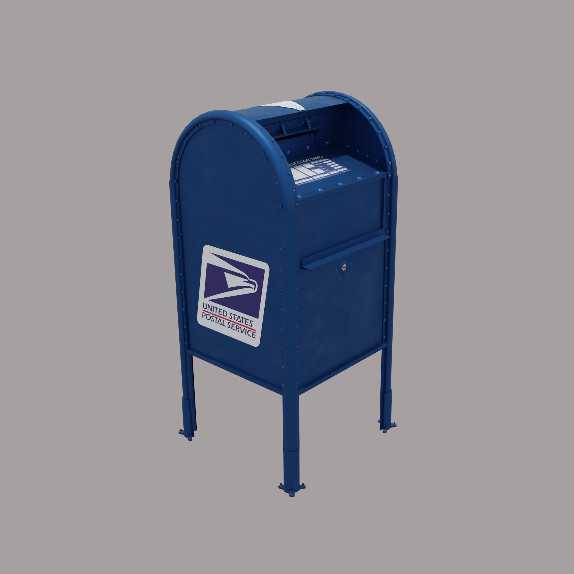 Mailbox mail box free 3D model CGTrader