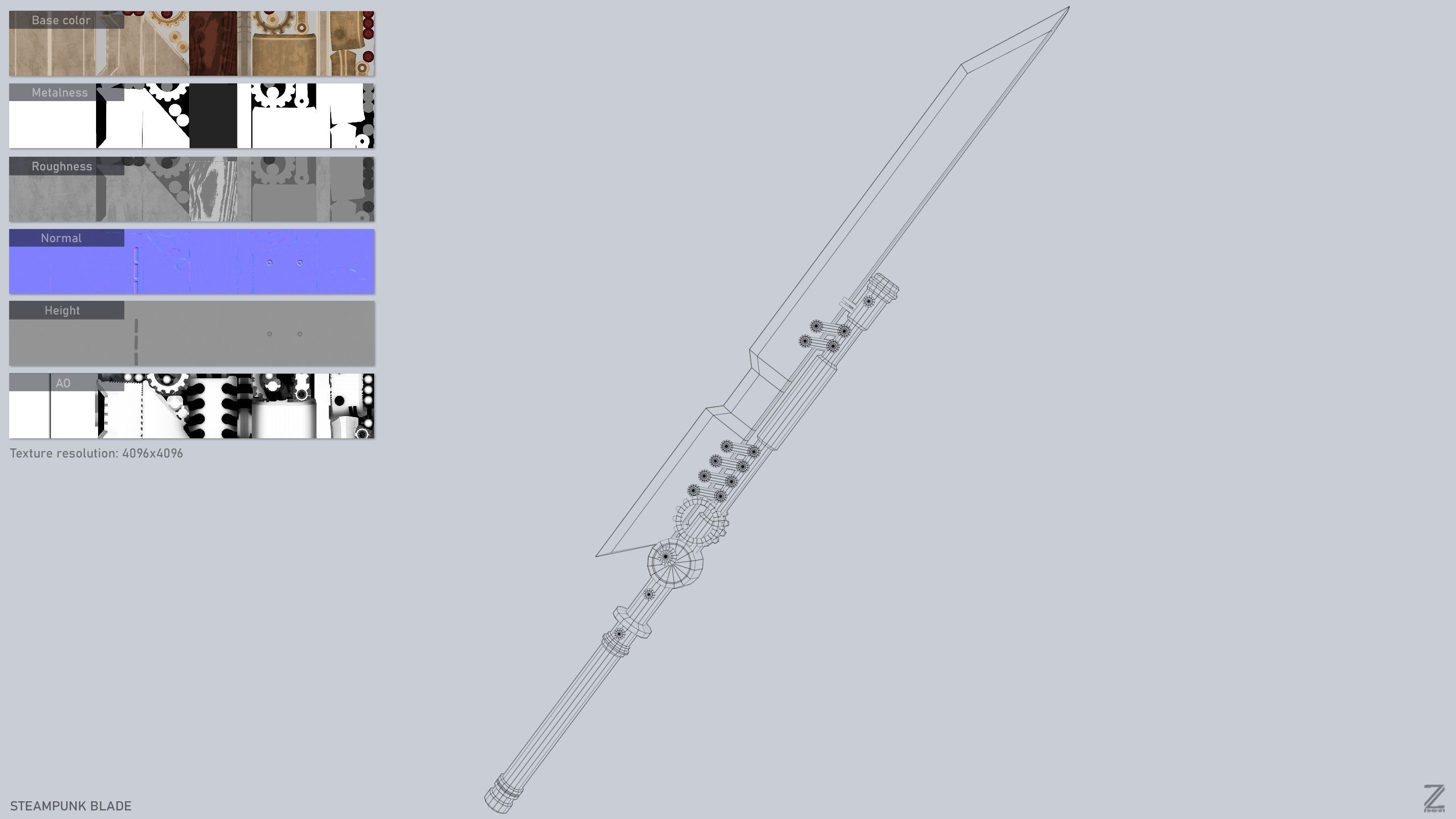 Steampunk blade collection _8