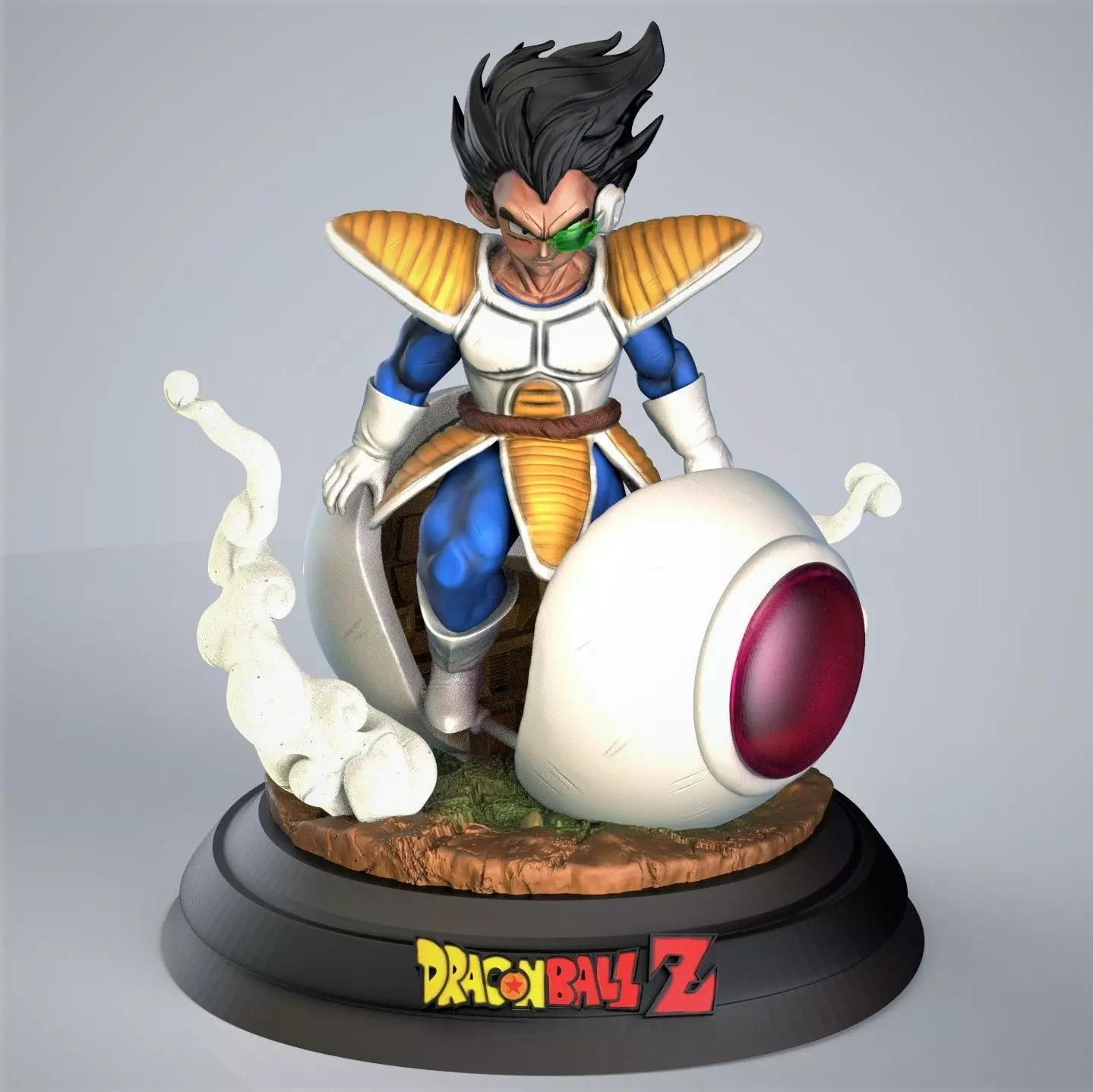 Vegeta Capsule 3D print model_0