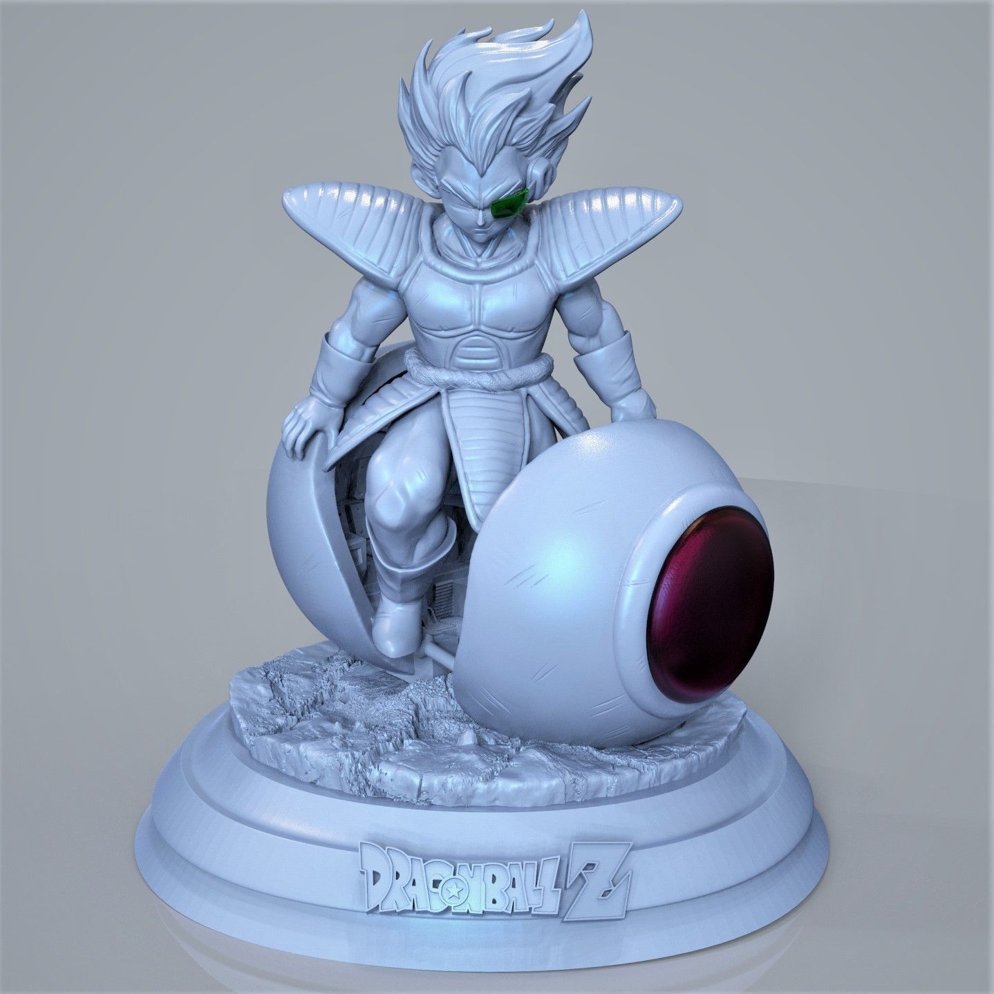 Vegeta Capsule 3D print model_3