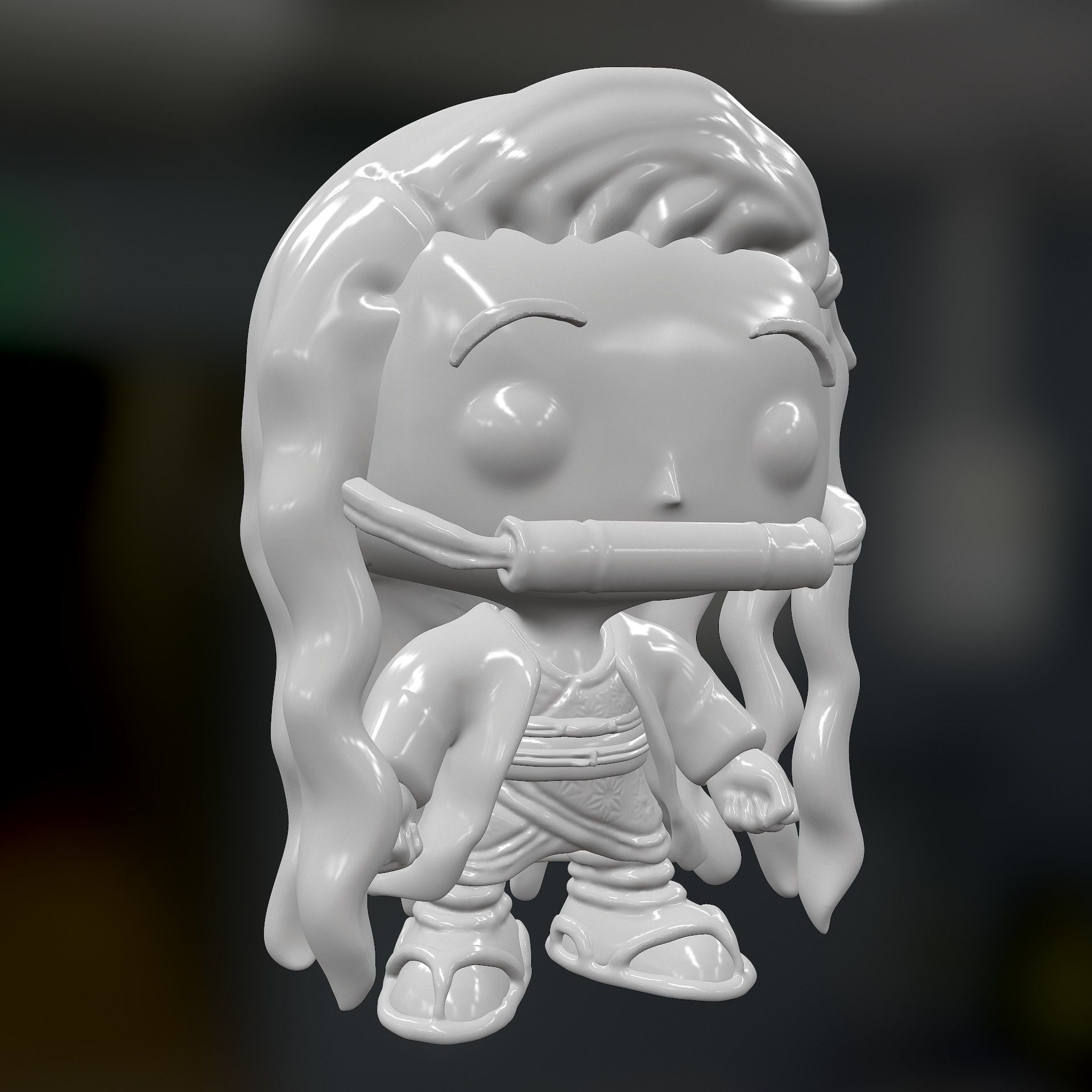 Nezuko Kamado Funko 3D print model_5