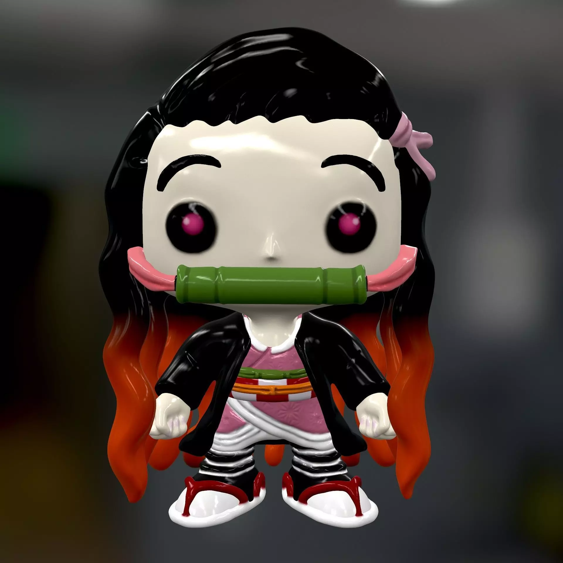 Nezuko Kamado Funko 3D print model_0