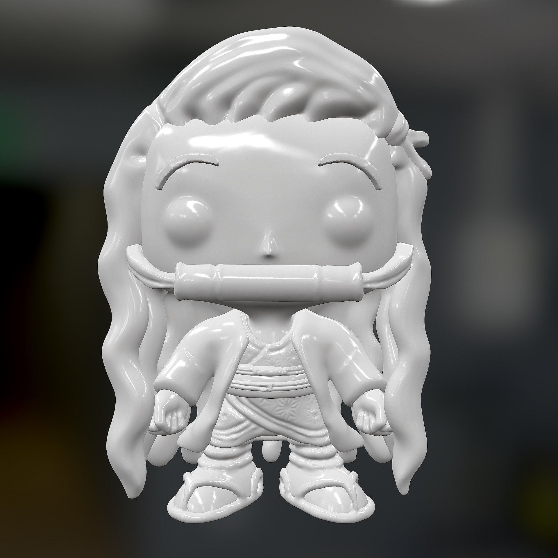 Nezuko Kamado Funko 3D print model_1