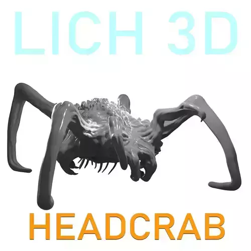 Poison Headcrab - STL 3D print model
