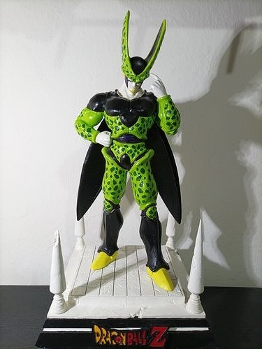 cell dragon ball z 3D print model