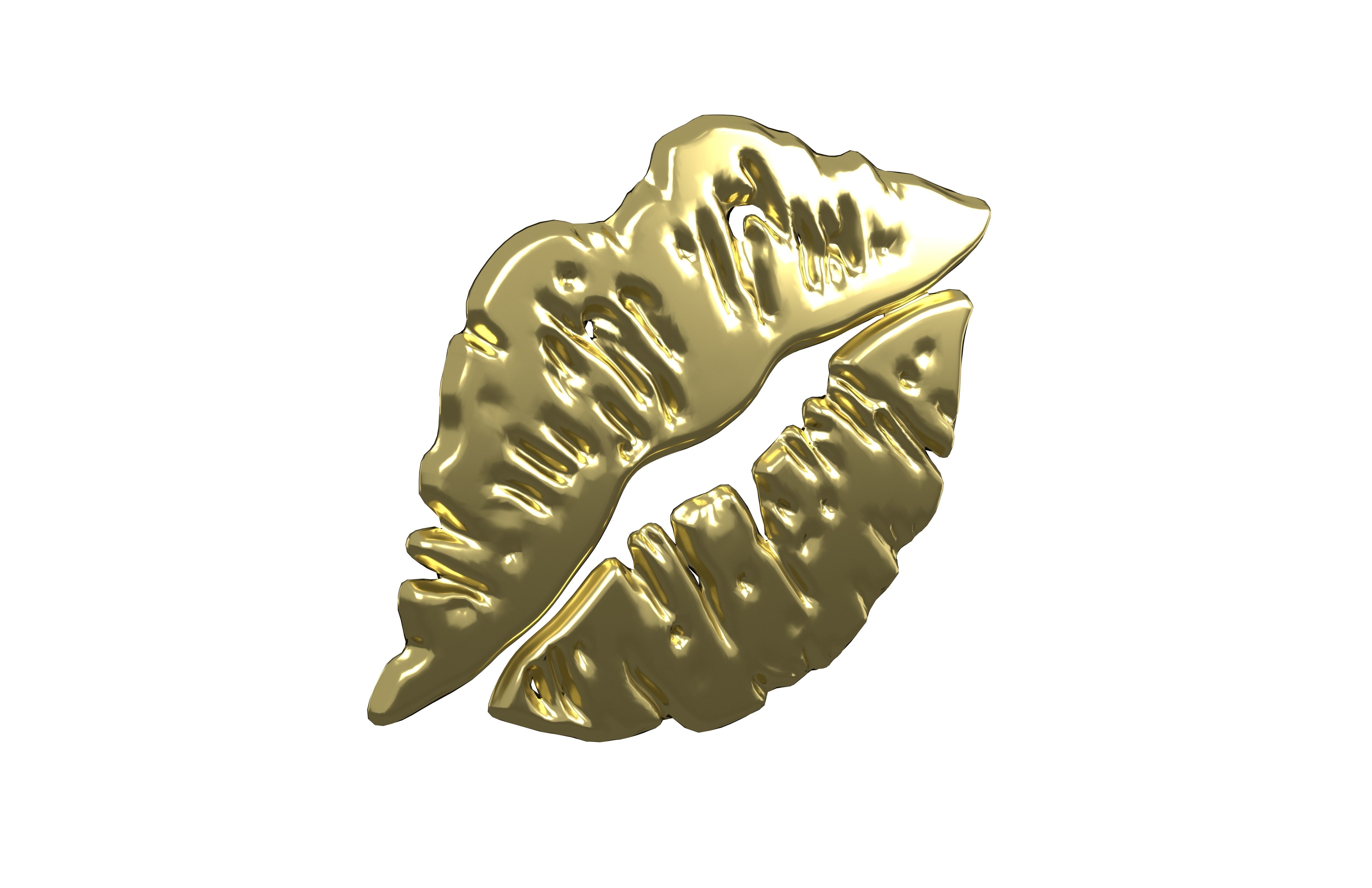 Kiss Mark v1 007 Low-poly 3D model_3