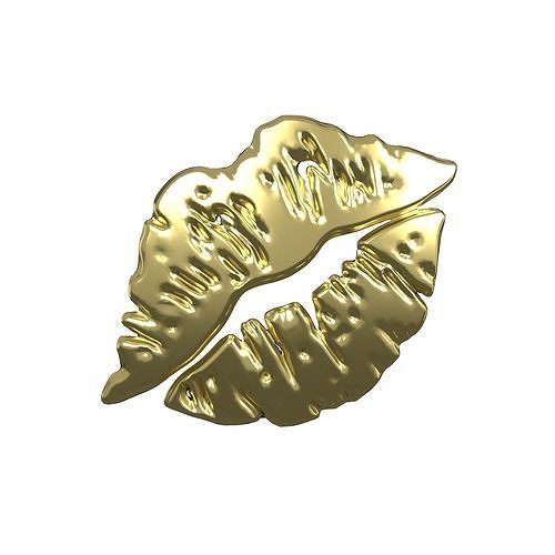 Kiss Mark v1 007 Low-poly 3D model