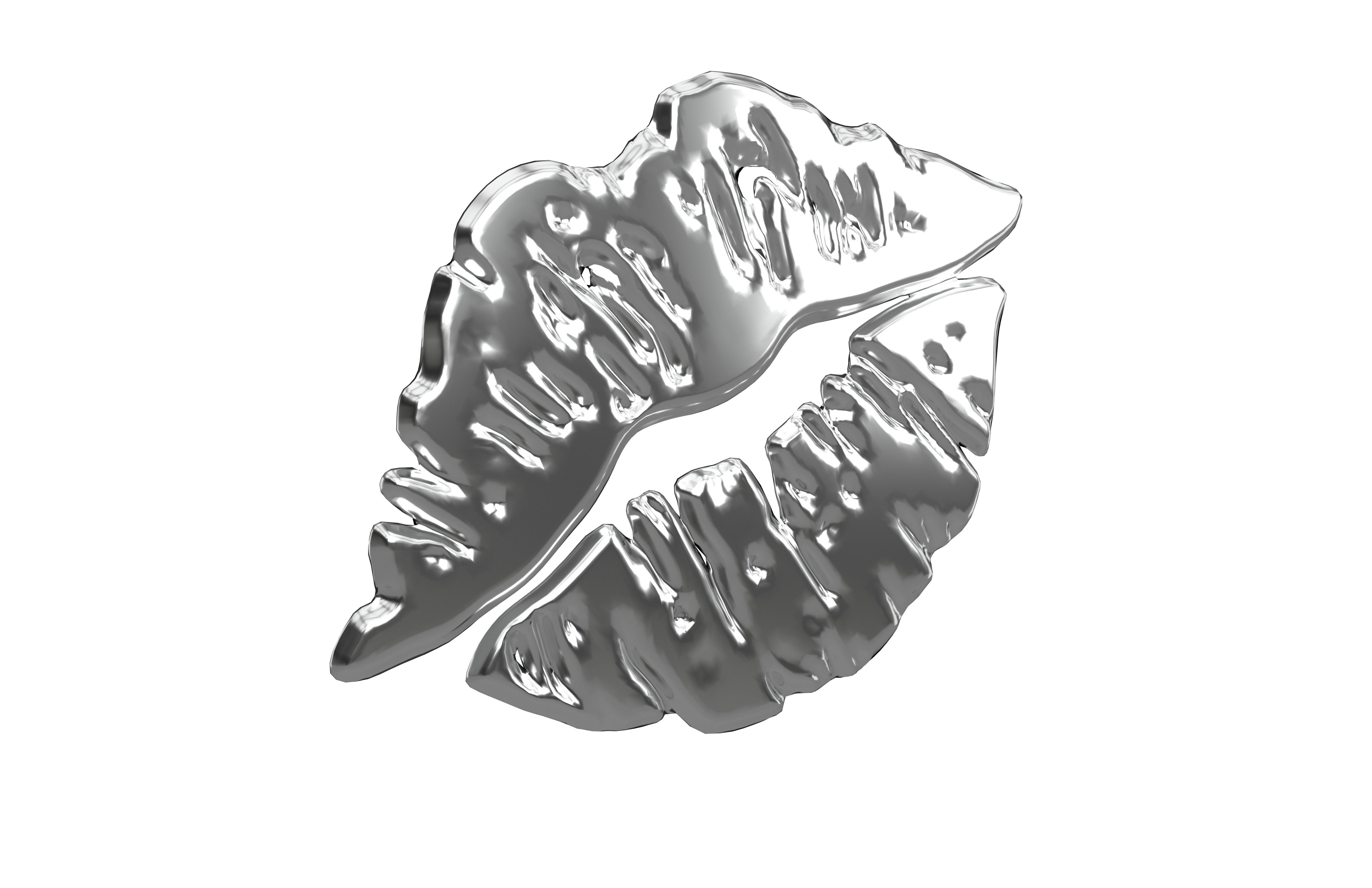 Kiss Mark v1 008 Low-poly 3D model_1