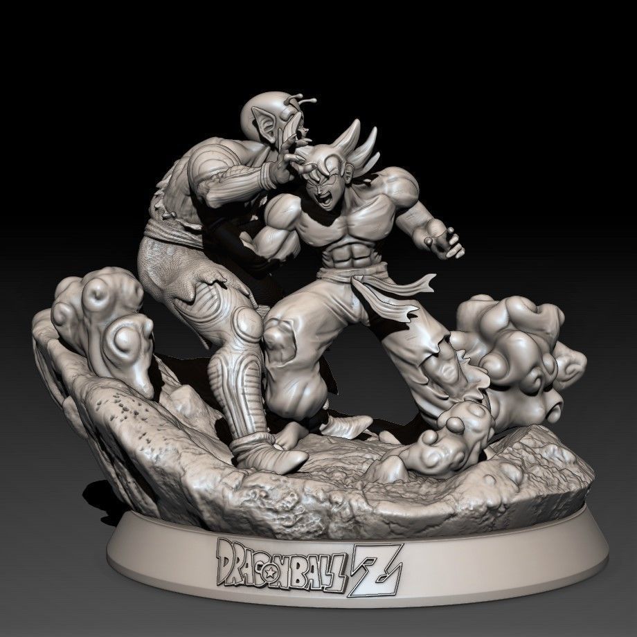 Goku vs Piccolo 3D print model_5