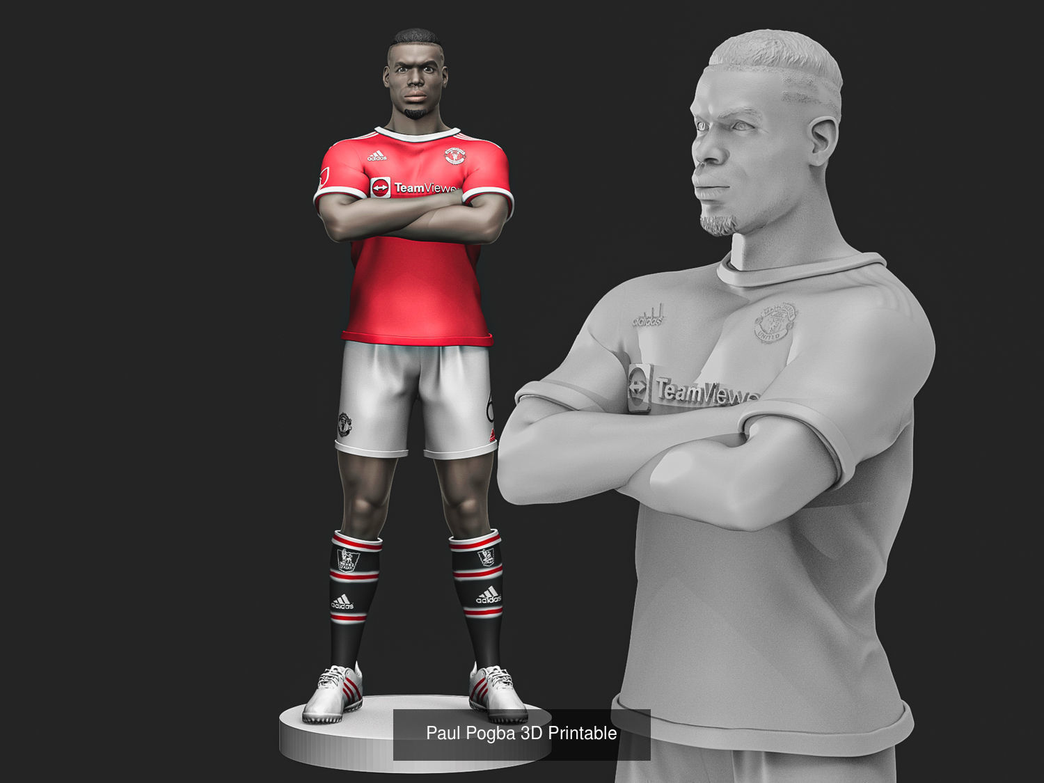 Paul Pogba 3D Printable Collection _1