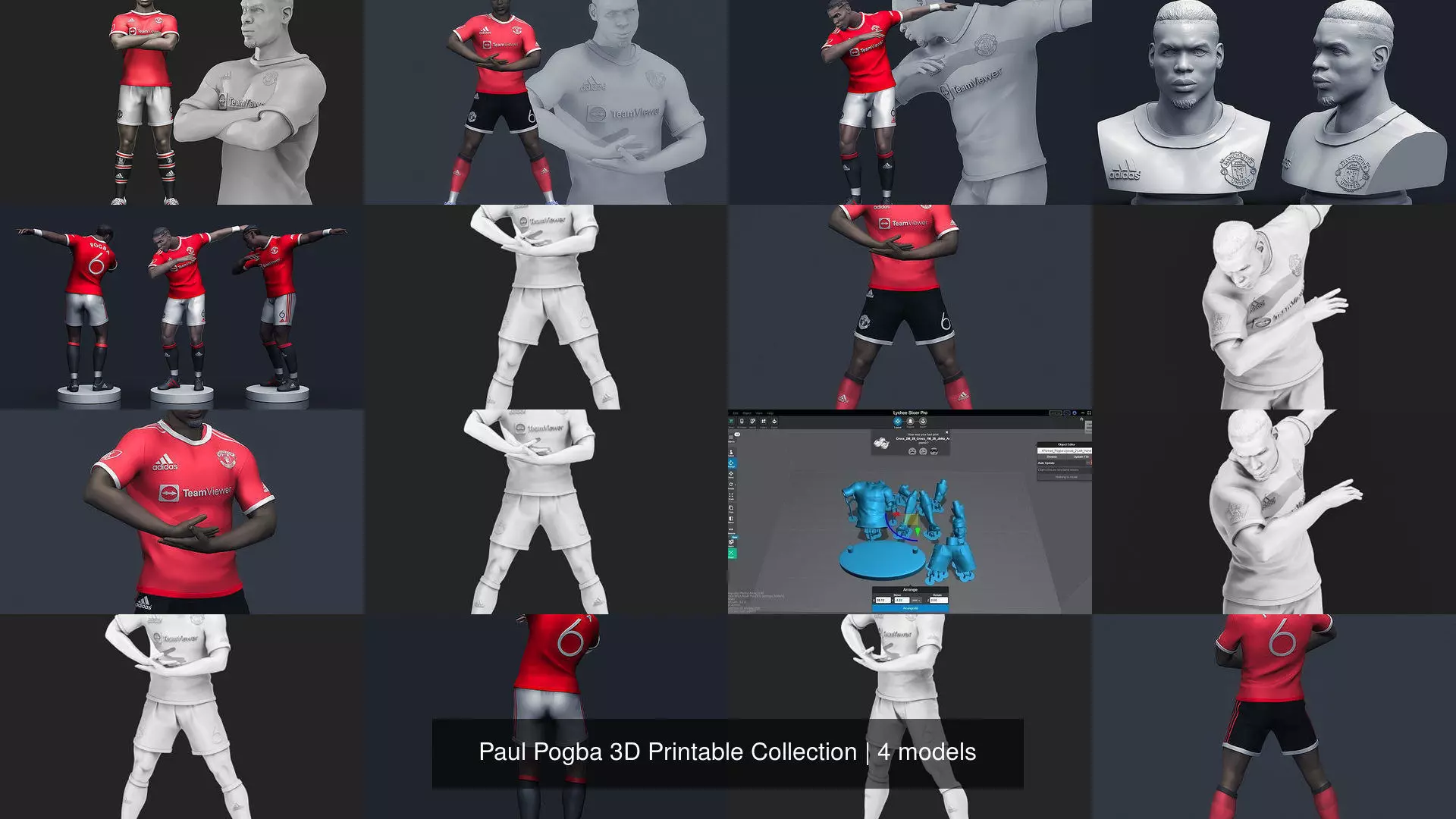Paul Pogba 3D Printable Collection _0