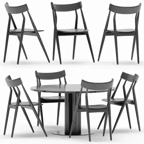 Dining set by Arflex