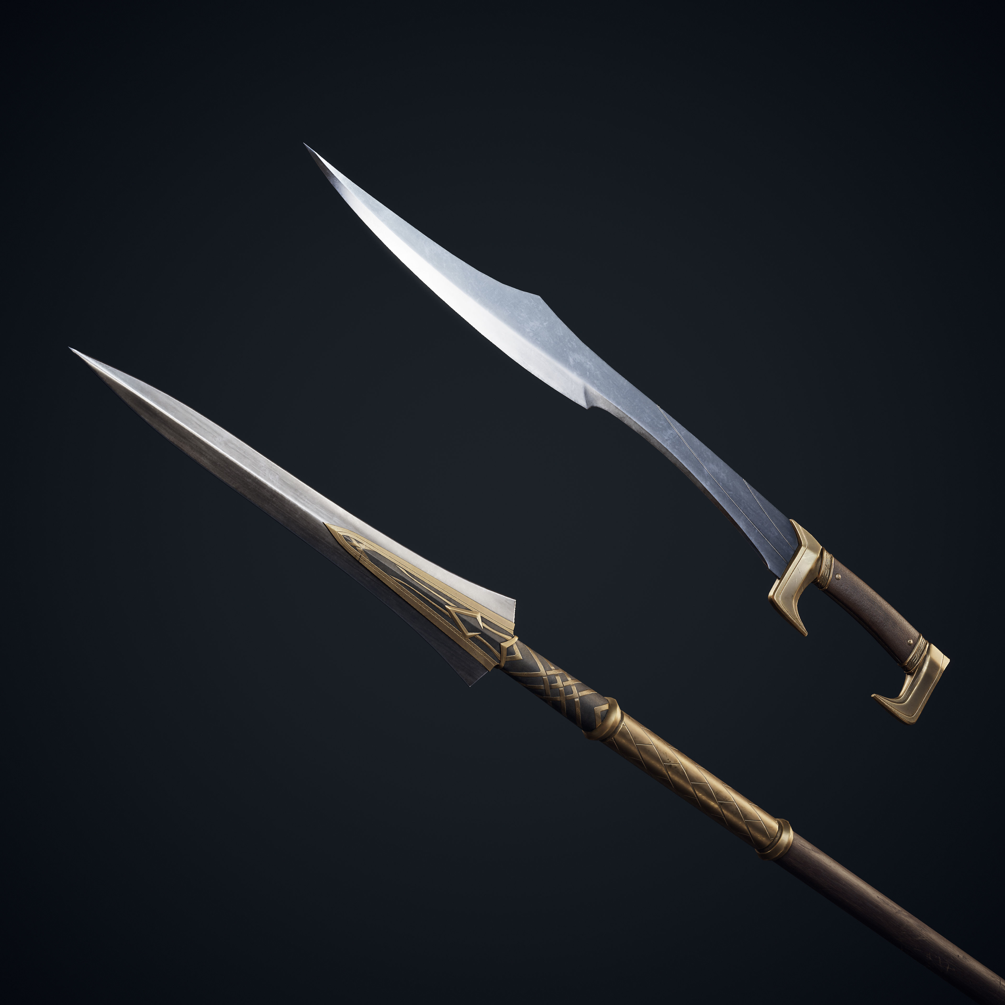 Spartan Hoplite - Game Ready Low-poly 3D model_11
