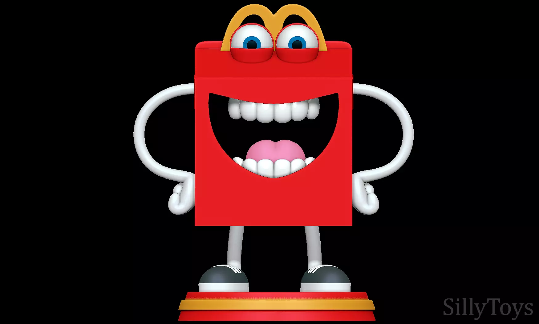 Happy - McDonalds Mascot 3D print model
