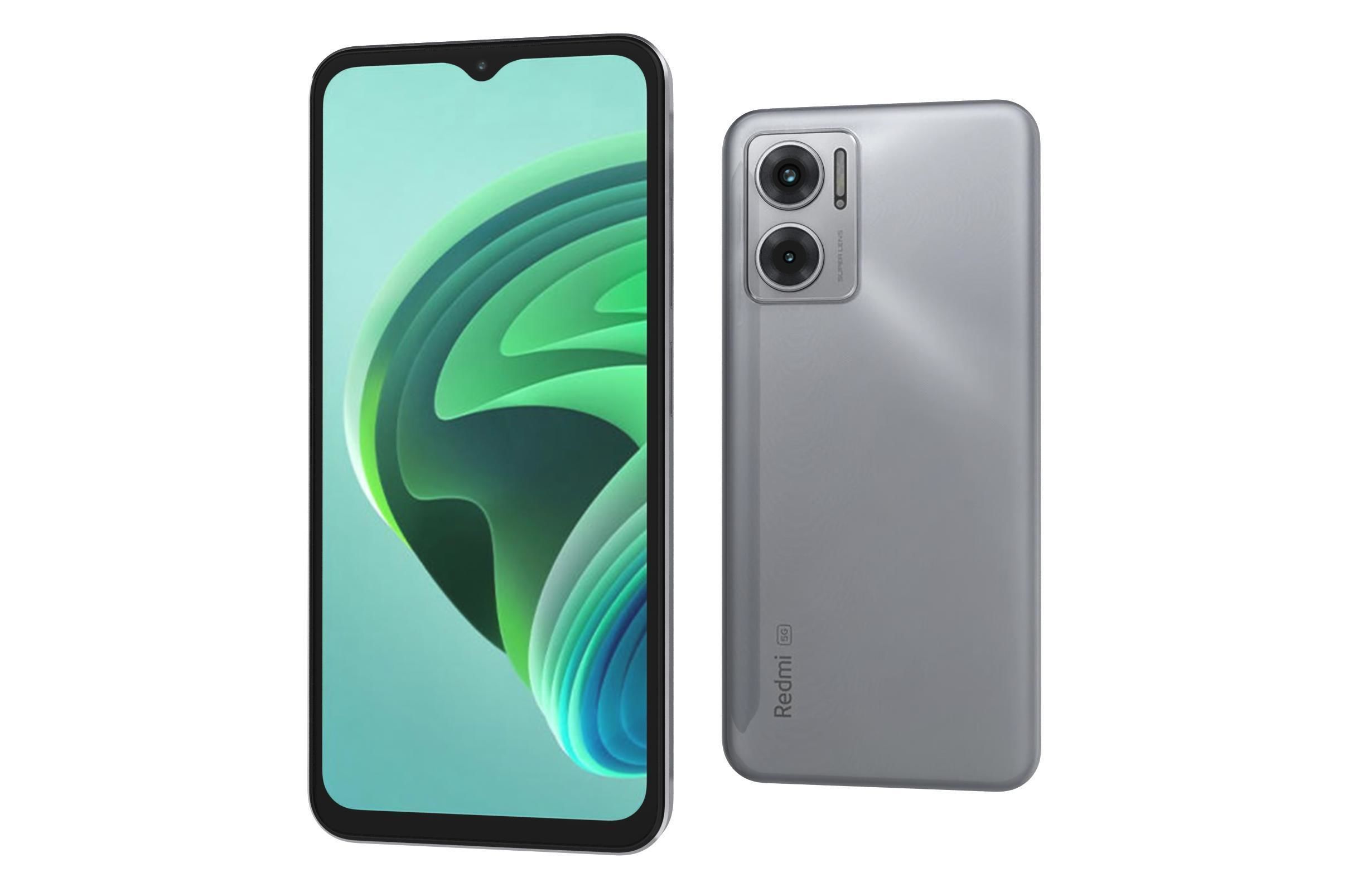 Xiaomi Redmi 10 5G White 3D model_9