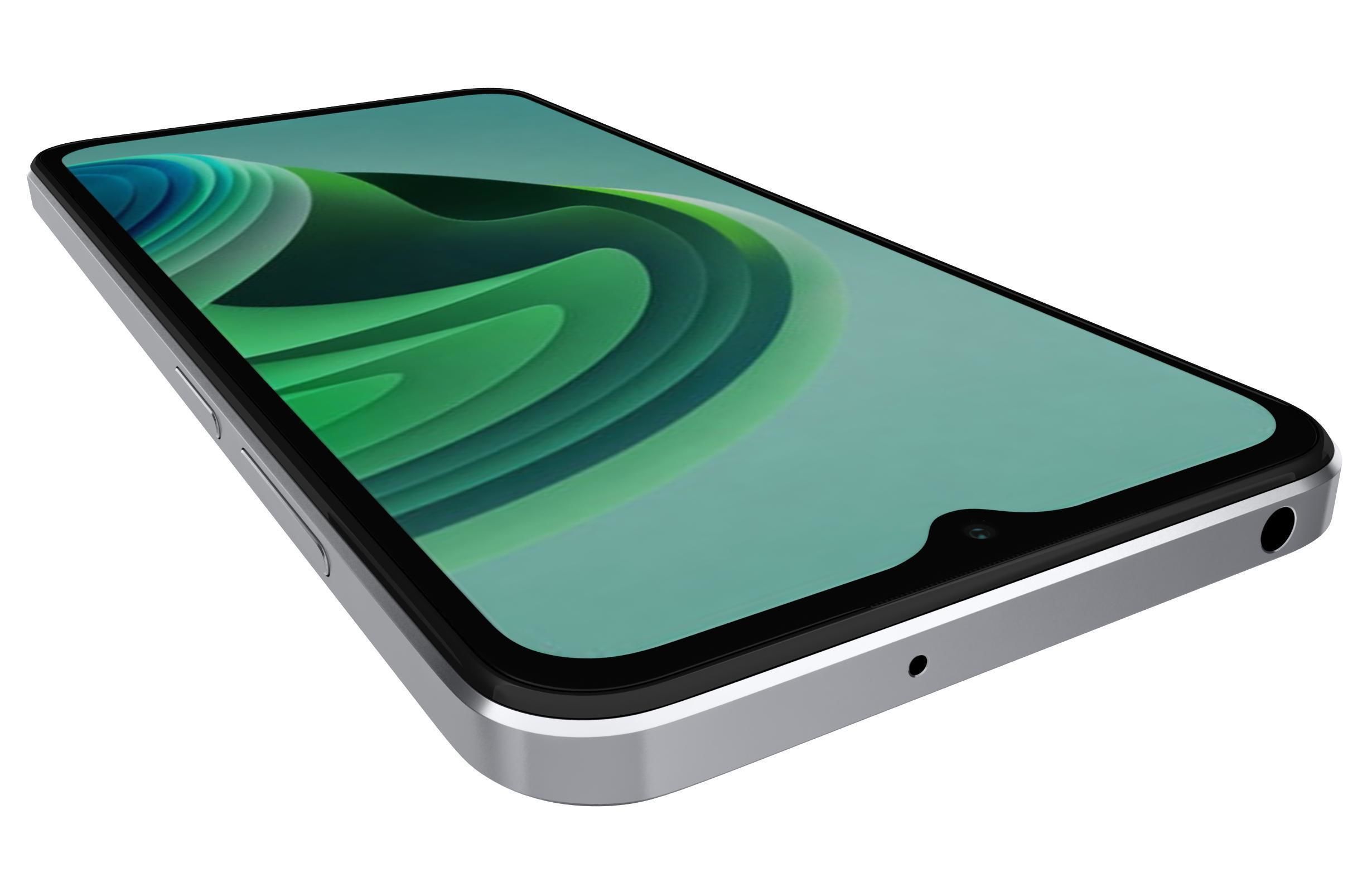 Xiaomi Redmi 10 5G White 3D model_14