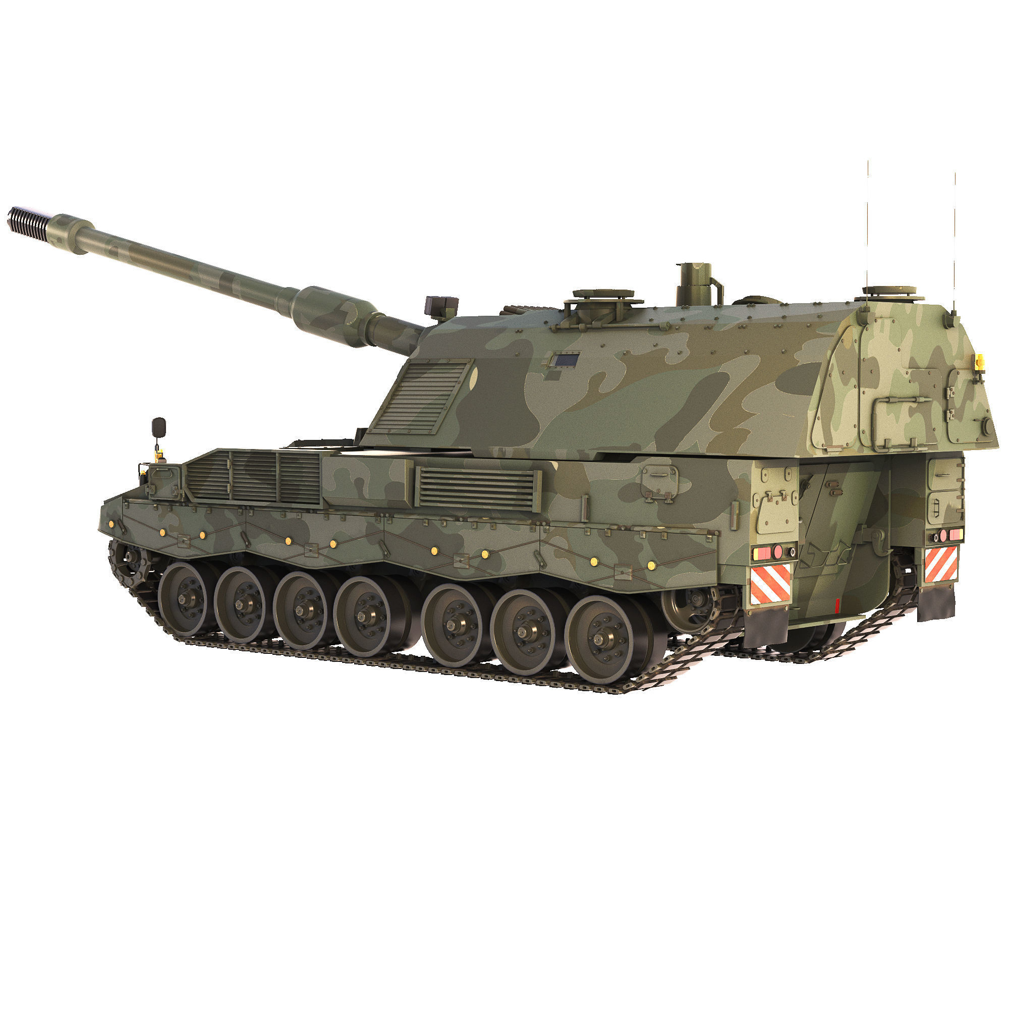SPH Panzerhaubitze 2000 2004 3D model_5