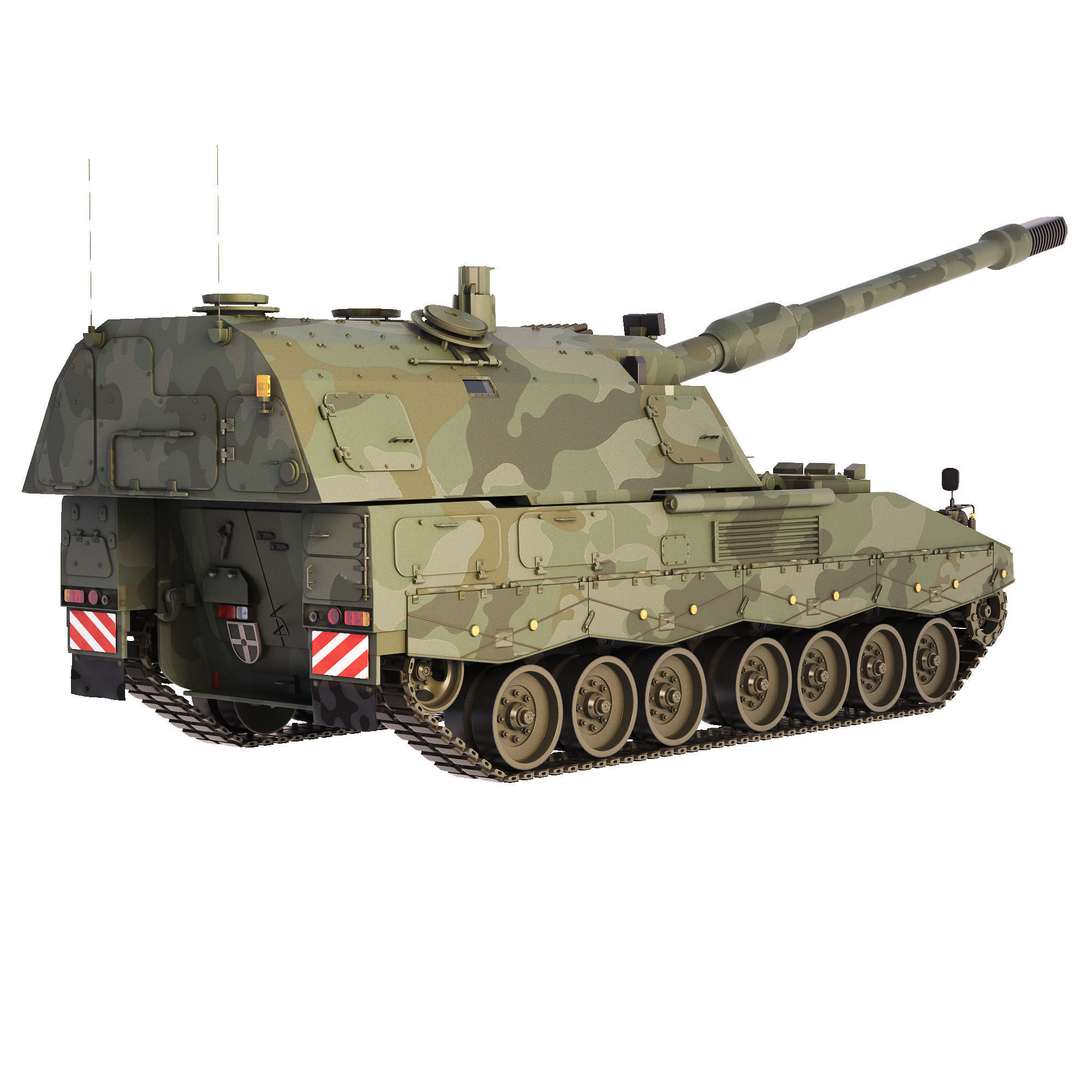 SPH Panzerhaubitze 2000 2004 3D model_7