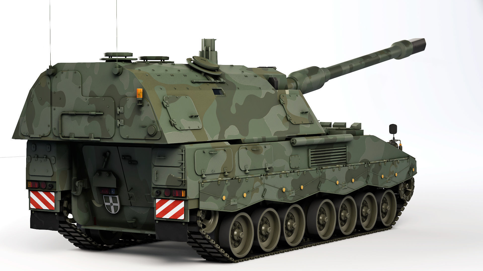 SPH Panzerhaubitze 2000 2004 3D model_1