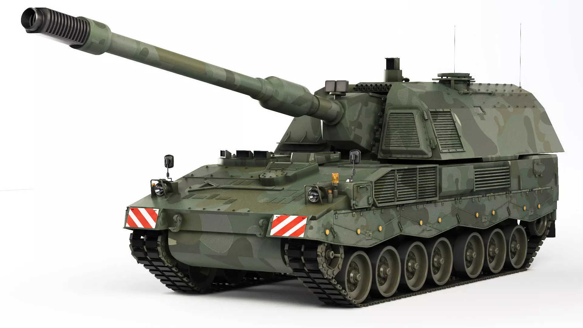 SPH Panzerhaubitze 2000 2004 3D model_0