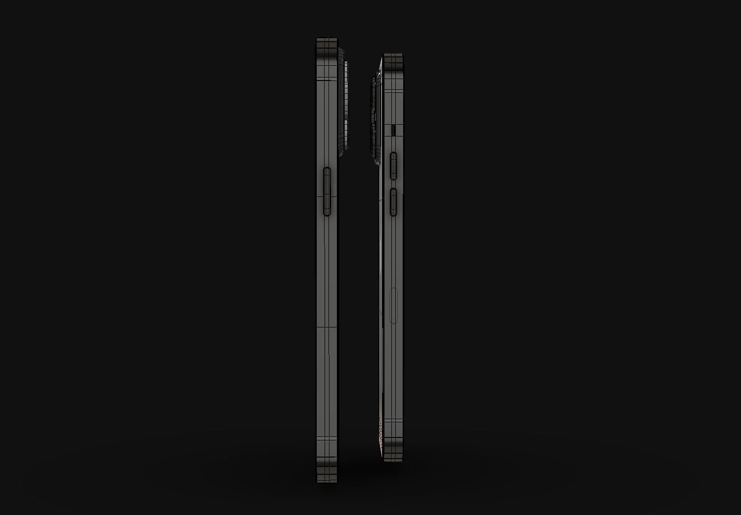 Apple iPhone 14 Pro  Low-poly 3D model_10