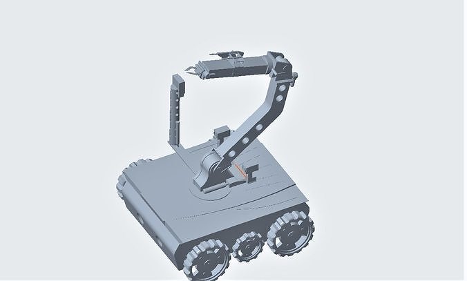 Rover 3d model robot 3D print model