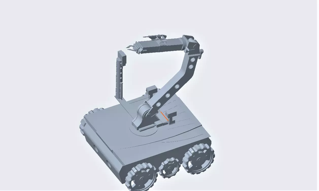 Rover 3d model robot 3D print model_0