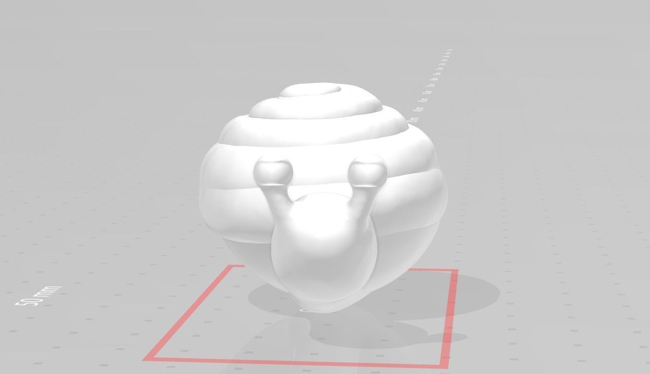 Snail 3D print model_1
