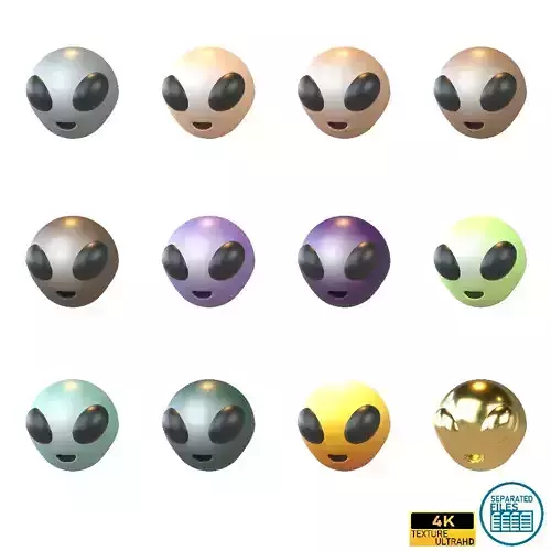 Alien Head Pack Vol 1