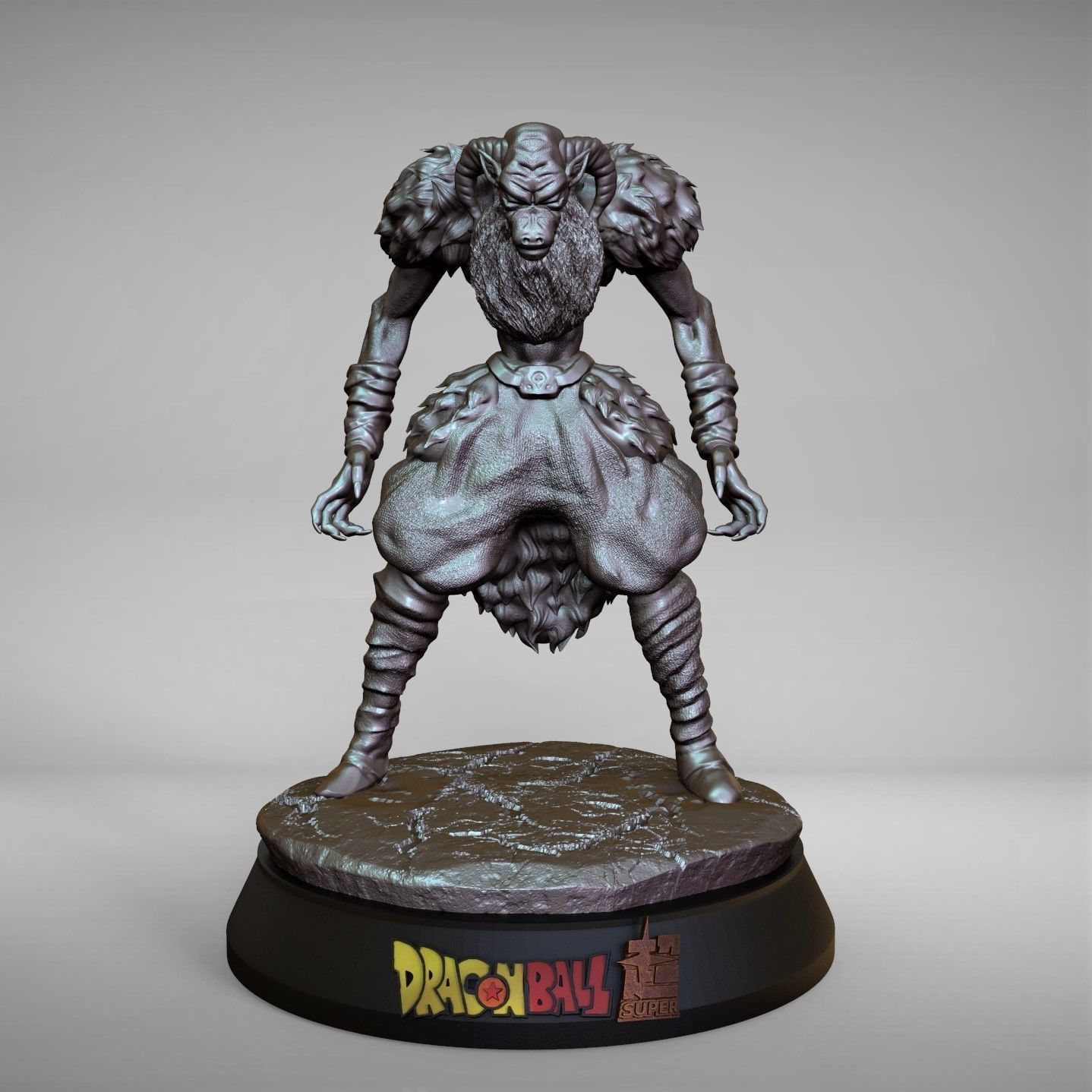 MORO BARBA DRAGON BALL SUPER 3D print model_4